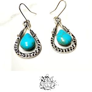 Just In🎉Bohemian Turquoise Dangle Earrings